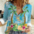 Bonjou Martinique Women Casual Shirt Welcome To Heaven