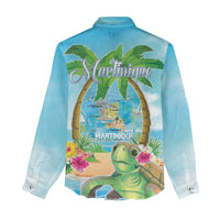 Bonjou Martinique Women Casual Shirt Welcome To Heaven