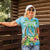 Bonjou Martinique Women Polo Shirt Welcome To Heaven
