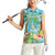 Bonjou Martinique Women Sleeveless Polo Shirt Welcome To Heaven
