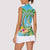 Bonjou Martinique Women Sleeveless Polo Shirt Welcome To Heaven