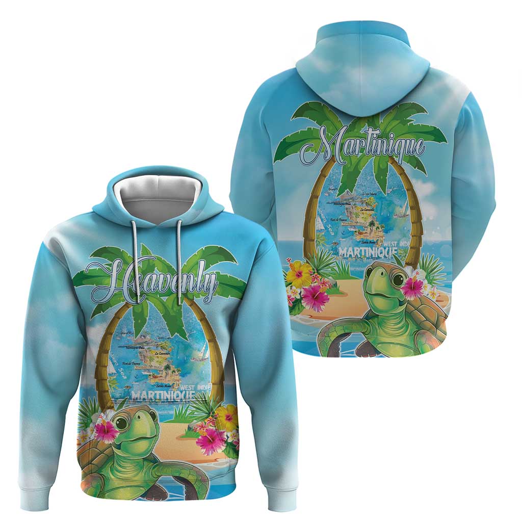 Bonjou Martinique Zip Hoodie Welcome To Heaven