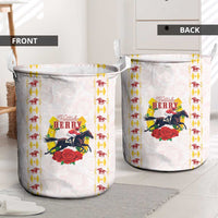 Kentucky Horse Racing Laundry Basket Rose Floral