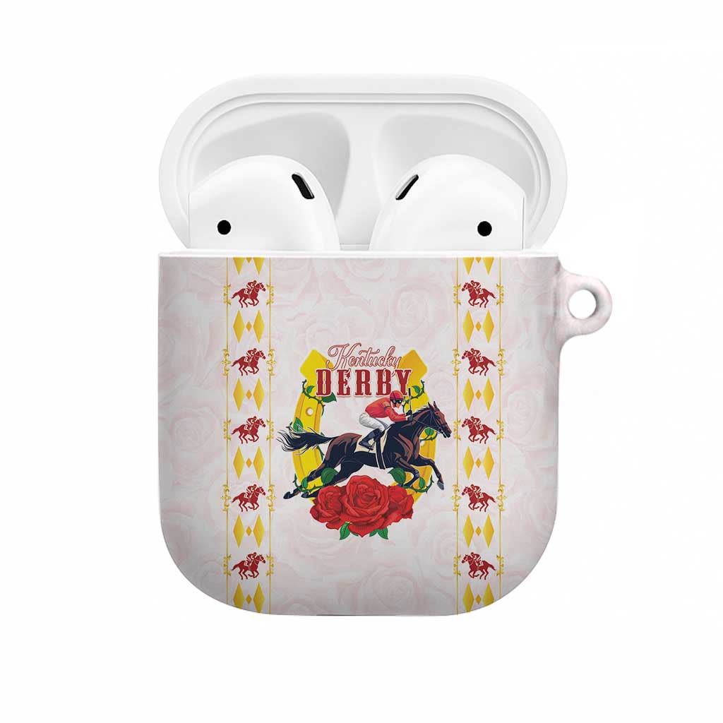 Kentucky Horse Racing AirPods Case Rose Floral
