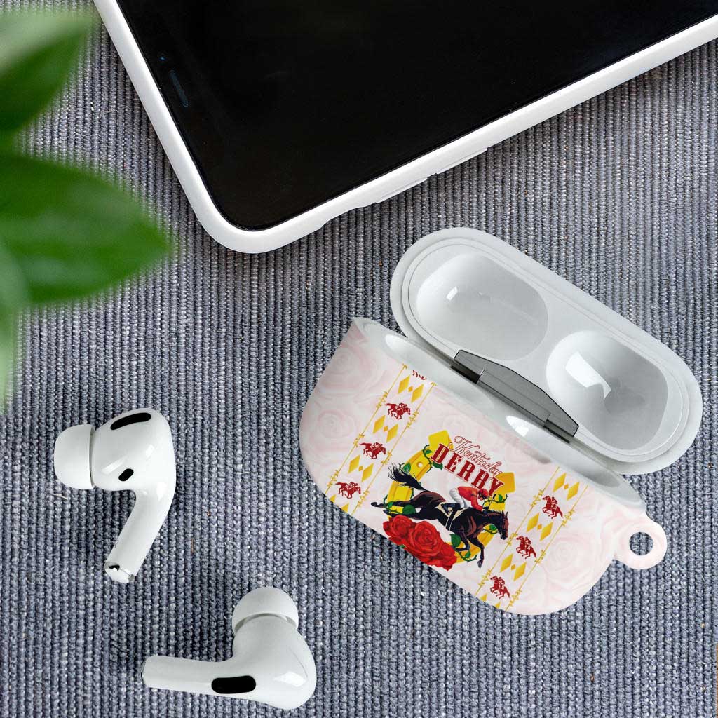 Kentucky Horse Racing AirPods Case Rose Floral