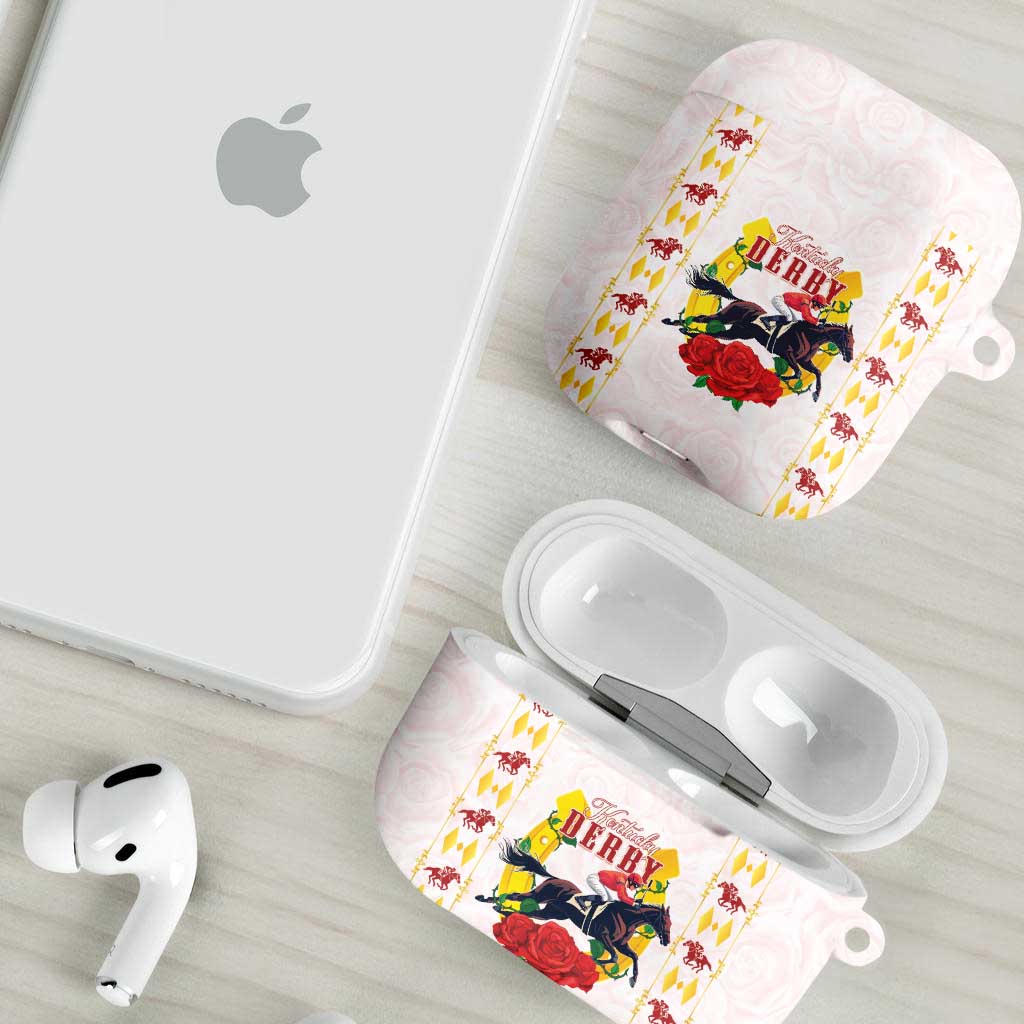 Kentucky Horse Racing AirPods Case Rose Floral