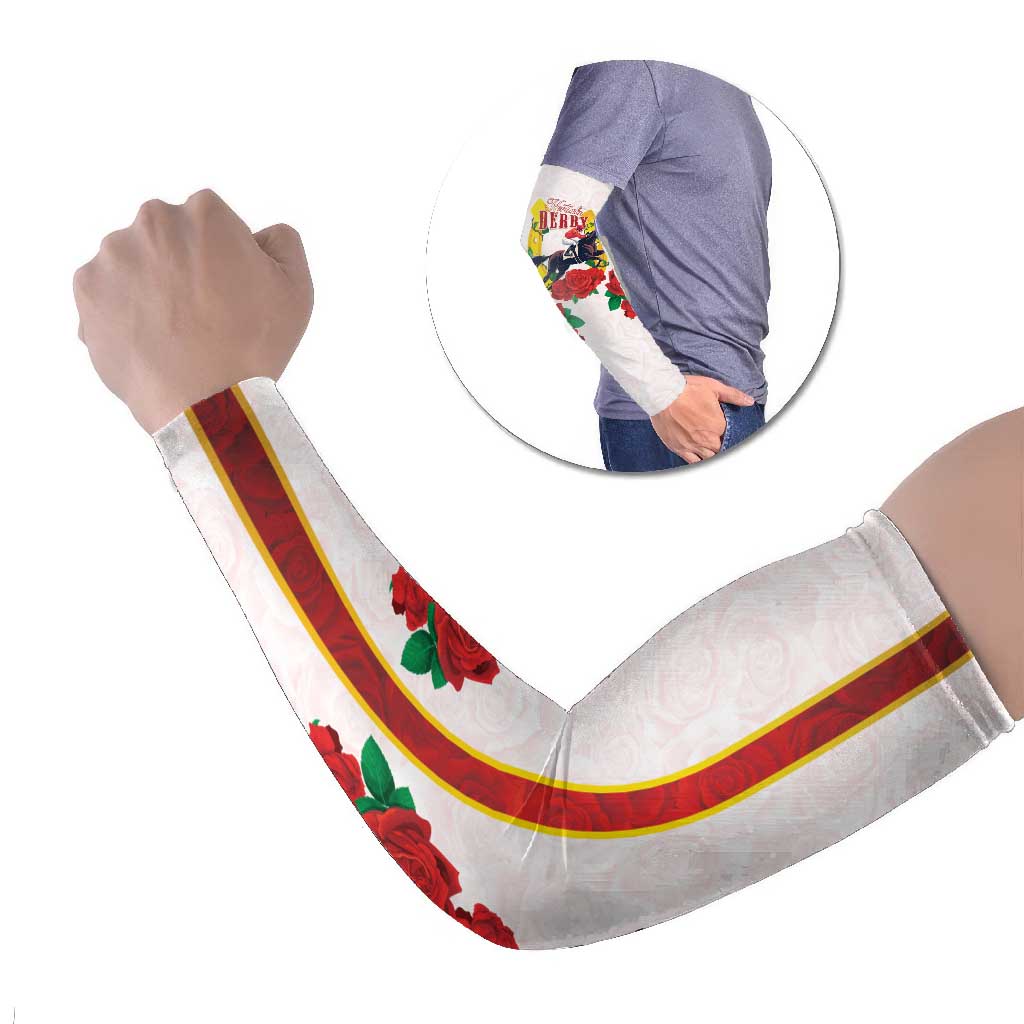Kentucky Horse Racing Arm Sleeves Rose Floral