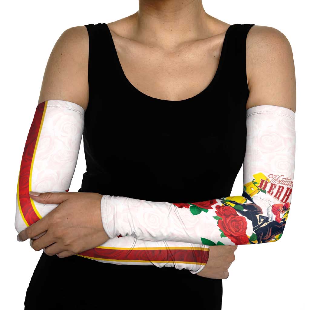 Kentucky Horse Racing Arm Sleeves Rose Floral