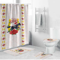 Kentucky Horse Racing Bathroom Set Rose Floral