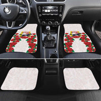 Kentucky Horse Racing Car Mats Rose Floral