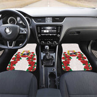 Kentucky Horse Racing Car Mats Rose Floral