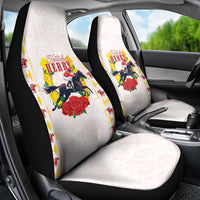 Kentucky Horse Racing Car Seat Cover Rose Floral