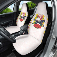 Kentucky Horse Racing Car Seat Cover Rose Floral