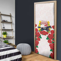 Kentucky Horse Racing Door Cover Rose Floral