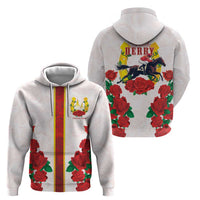 Kentucky Horse Racing Hoodie Rose Floral