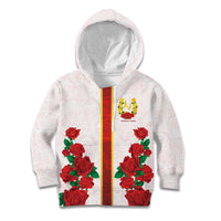 Kentucky Horse Racing Kid Hoodie Rose Floral