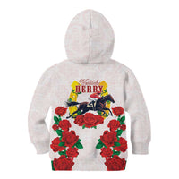 Kentucky Horse Racing Kid Hoodie Rose Floral