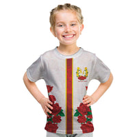 Kentucky Horse Racing Kid T Shirt Rose Floral