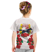 Kentucky Horse Racing Kid T Shirt Rose Floral