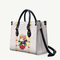 Kentucky Horse Racing Leather Bag Rose Floral
