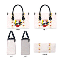 Kentucky Horse Racing Leather Bag Rose Floral