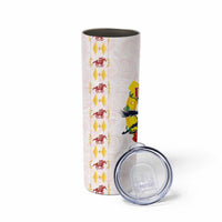 Kentucky Horse Racing Skinny Tumbler Rose Floral