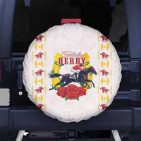 Kentucky Horse Racing Spare Tire Cover Rose Floral