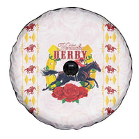 Kentucky Horse Racing Spare Tire Cover Rose Floral