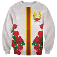 Kentucky Horse Racing Sweatshirt Rose Floral