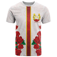 Kentucky Horse Racing T Shirt Rose Floral