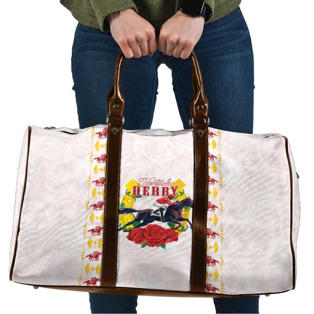 Kentucky Horse Racing Travel Bag Rose Floral
