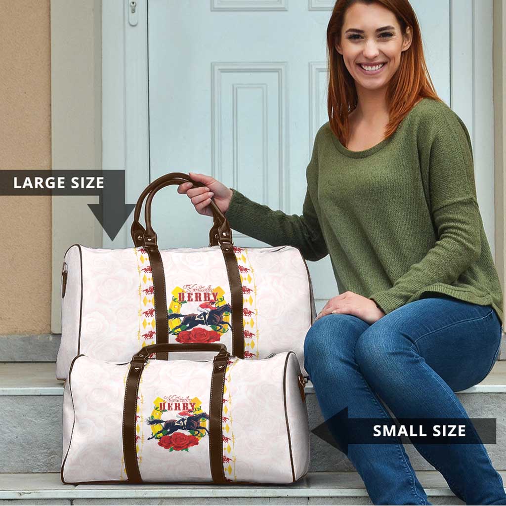 Kentucky Horse Racing Travel Bag Rose Floral