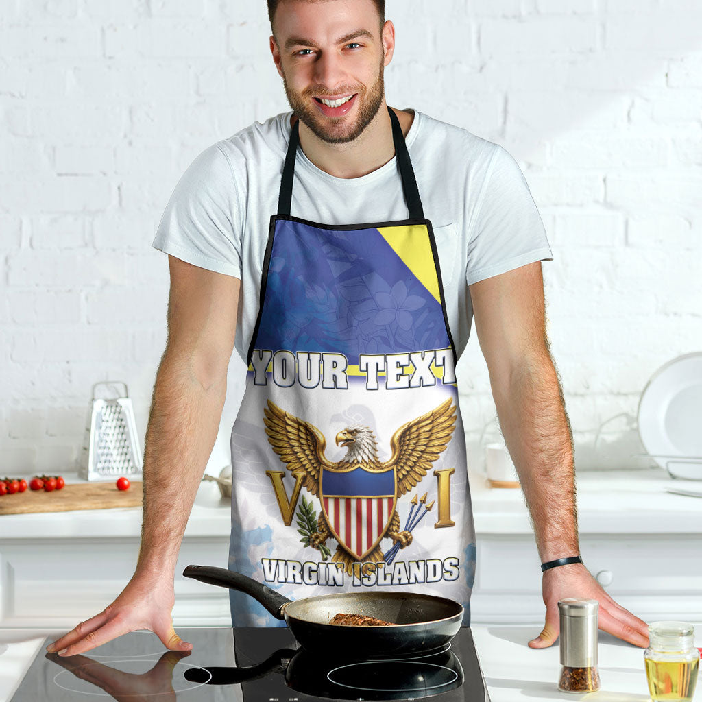 Personalized US Virgin Islands Apron Happy Independence Day