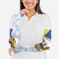 Personalized US Virgin Islands Arm Sleeves Happy Independence Day