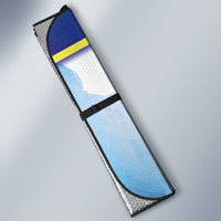 Personalized US Virgin Islands Auto Sun Shade Happy Independence Day