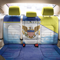 Personalized US Virgin Islands Back Car Seat Cover Happy Independence Day