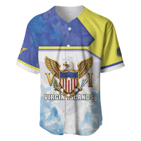 Personalized US Virgin Islands Baseball Jersey Happy Independence Day