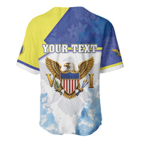 Personalized US Virgin Islands Baseball Jersey Happy Independence Day