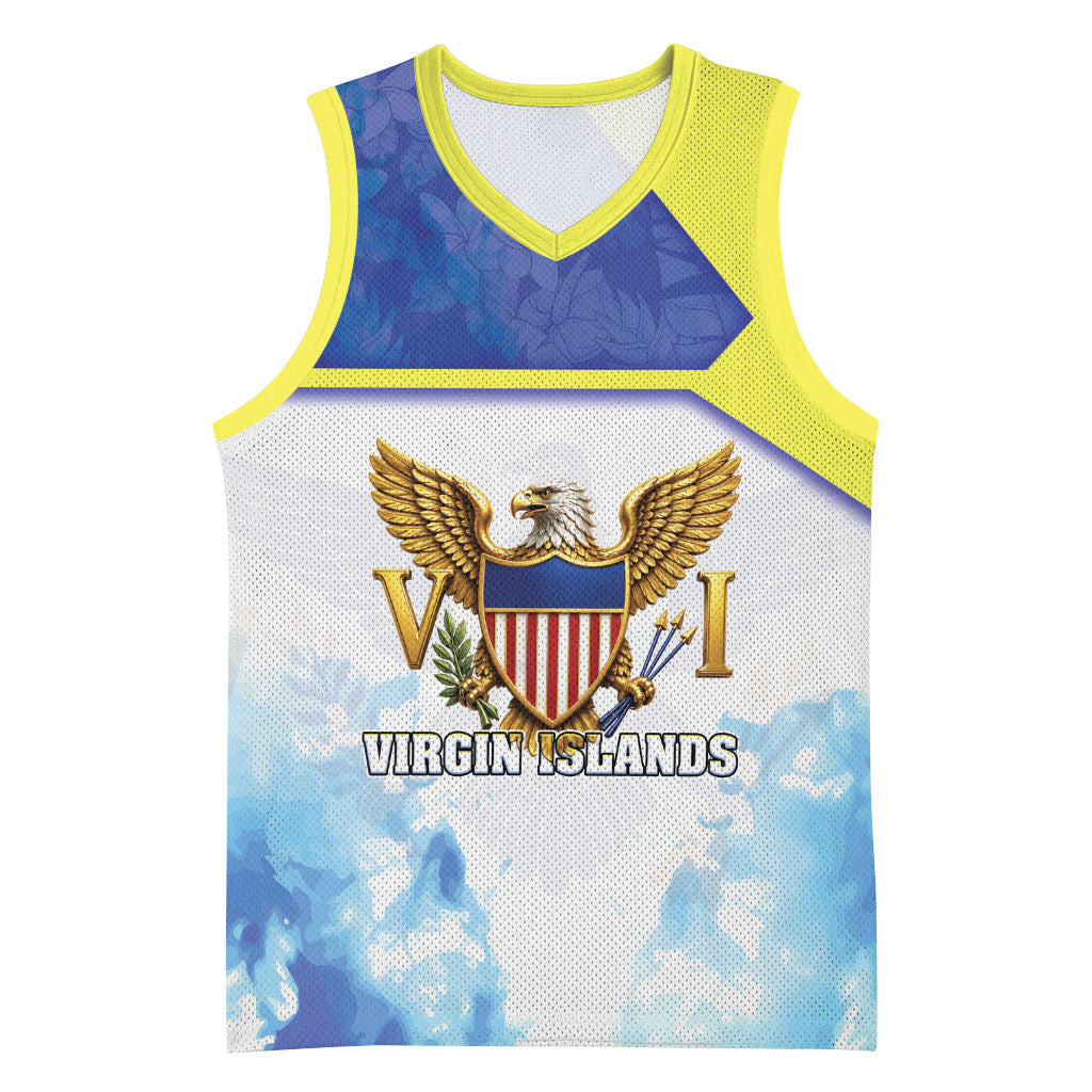 Personalized US Virgin Islands Basketball Jersey Happy Independence Day
