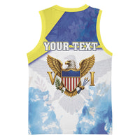 Personalized US Virgin Islands Basketball Jersey Happy Independence Day