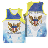 Personalized US Virgin Islands Basketball Jersey Happy Independence Day