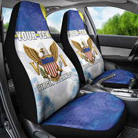 Personalized US Virgin Islands Car Seat Cover Happy Independence Day