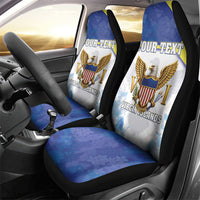Personalized US Virgin Islands Car Seat Cover Happy Independence Day