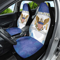 Personalized US Virgin Islands Car Seat Cover Happy Independence Day