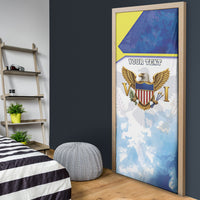 Personalized US Virgin Islands Door Cover Happy Independence Day