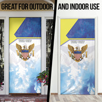 Personalized US Virgin Islands Door Cover Happy Independence Day