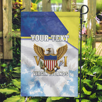 Personalized US Virgin Islands Garden Flag Happy Independence Day