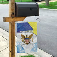 Personalized US Virgin Islands Garden Flag Happy Independence Day