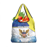 Personalized US Virgin Islands Grocery Bag Happy Independence Day