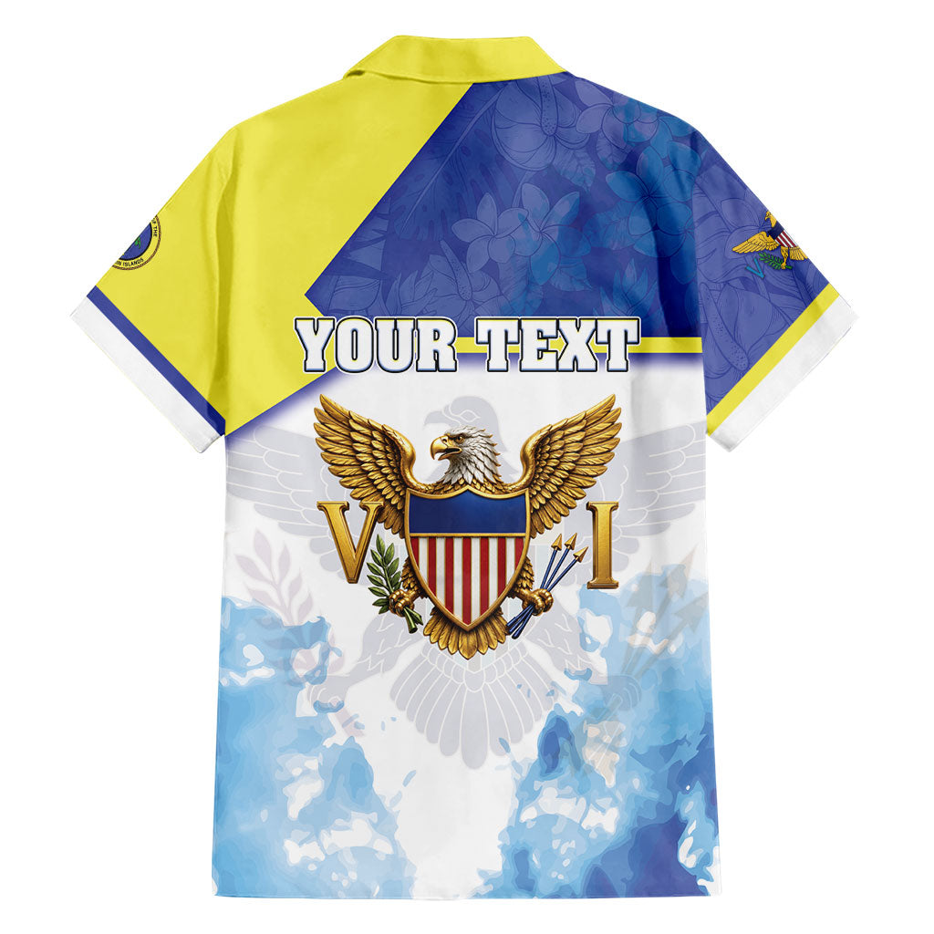 Personalized US Virgin Islands Hawaiian Shirt Happy Independence Day